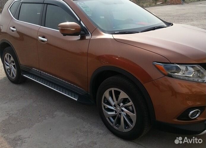 Пороги Nissan X-Trail T32 2015