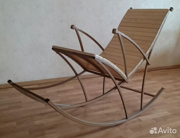 Кресло качалка из сосны