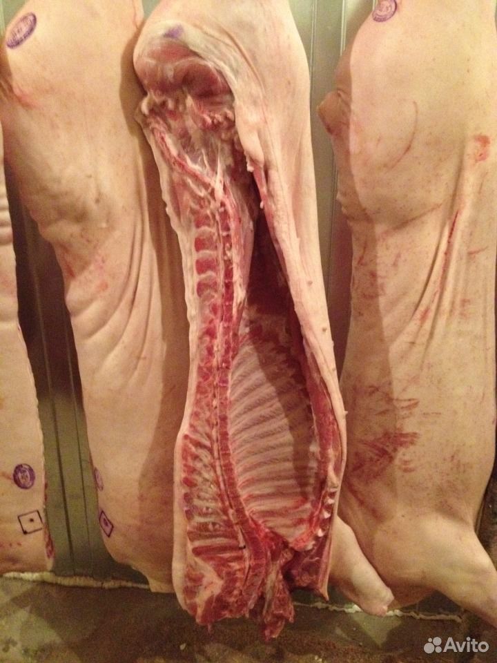 Свинина охлажденная в полутушах. Мясо купить на Зозу.ру - фотография № 1