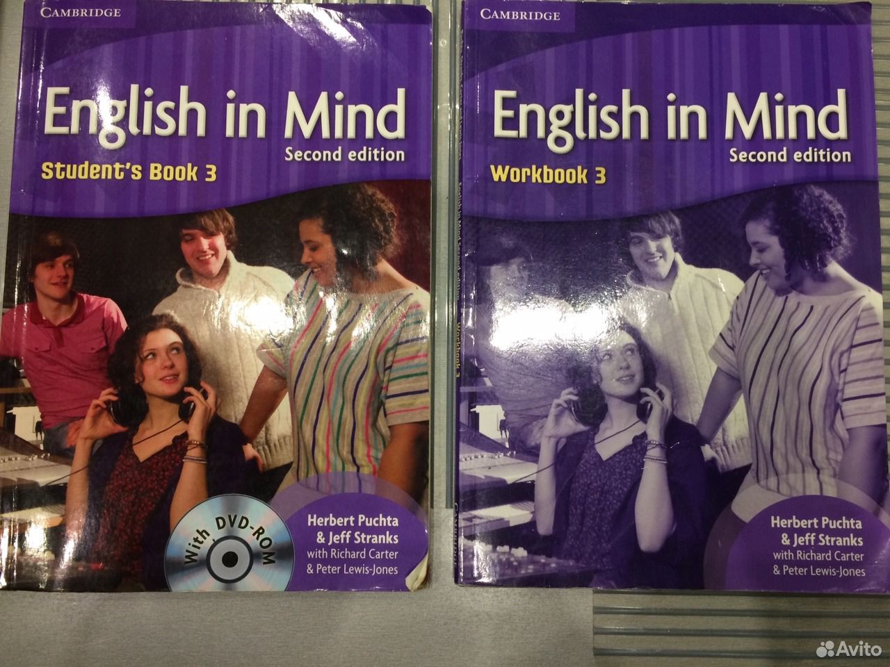 English in Mind. DVD. Think Level 2. Think Level 3. teacher's book.