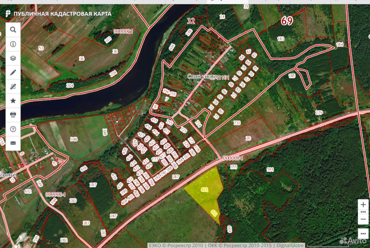 Публичная кадастровая карта тверской области старицкий район