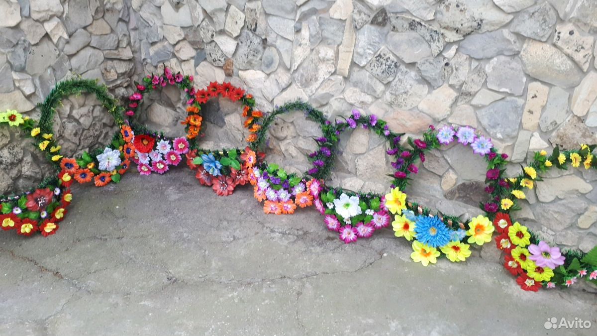Искуственные цветы, венки,корзины купить на Зозу.ру - фотография № 3