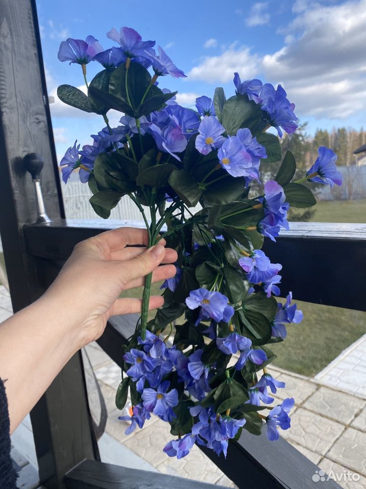 Искусственные цветы для кашпо купить на Зозу.ру - фотография № 5