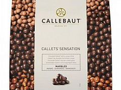 Шоколадные жемчужины Barry Callebaut мраморные 2,5