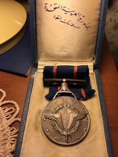 Орден воинского долга Египта 2- й степени, серебро