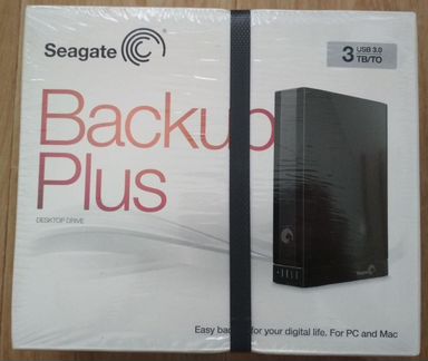 Внешний жесткий диск Seagate на 3 тб (новый)