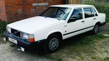 Volvo 740 2.3 МТ, 1986, седан