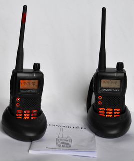 Две радиостанции kenwood TH-F5