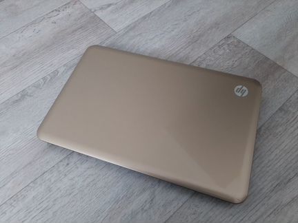 HP ноутбуе hp gold редкая модель