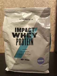 Myprotein impact whey (черника) 2 кг