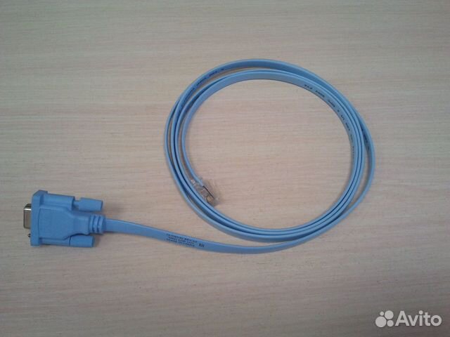 Консольный кабель Cisco DB9 RJ45
