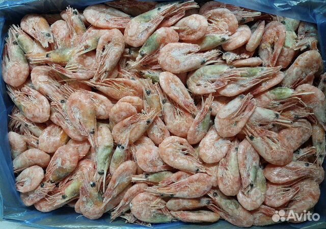 Креветки 90+ и 80/100 сухой заморозки