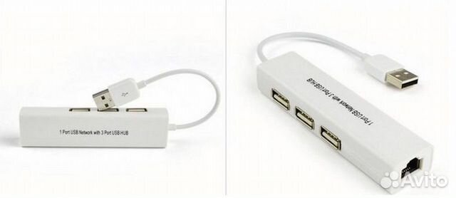 Xаб для Xiaomi Mi Box 3/S 3 порта сетевая карта