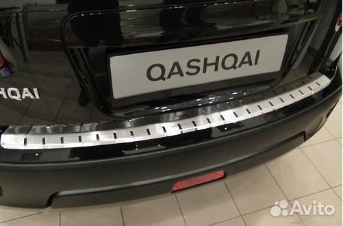 накладка бампера nissan qashqai