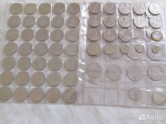 Набор юбилейные монет СССР 64 шт