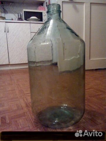 Бутыль стеклянная 20 литров