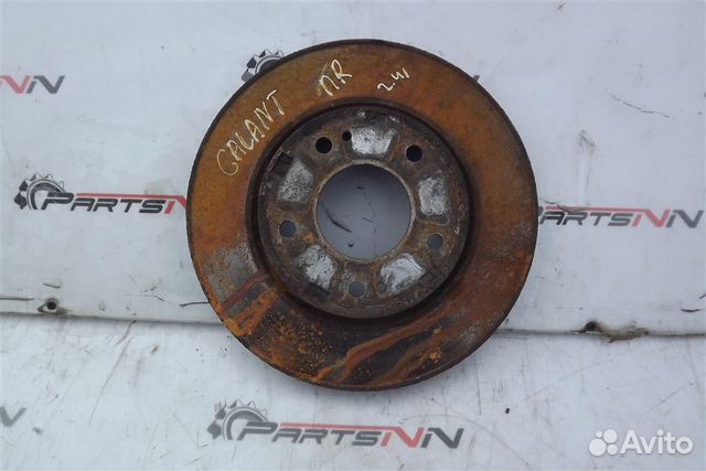 Диск тормозной передний Митсубиши Галант 8