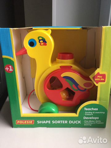 Игрушка- каталка-сортер