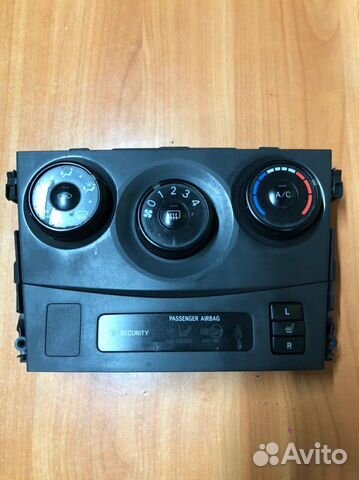 Toyota corolla E15 блок переключения отопителя