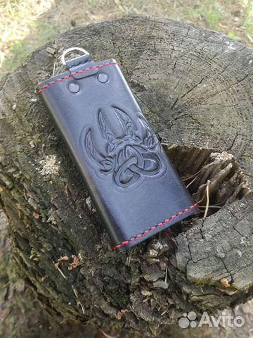 Вечная ключница из кожи. Ручная работа