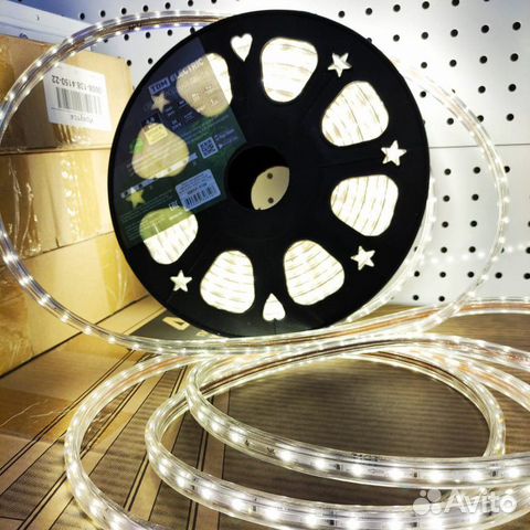 Лента светодиодная SMD2835-60 LED/м-220 В-4,8 Вт/м