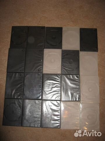 DVD-боксы (коробки для дисков)