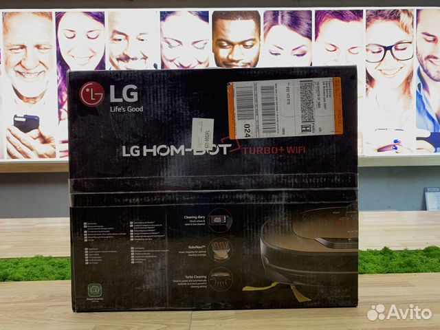 Пылесос LG CR3465BB Hom-Bot