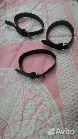 Ошейник кожаный