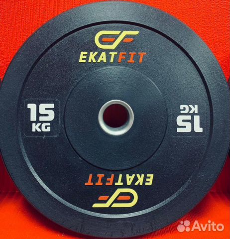 Диск бамперный 15 кг