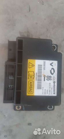 Блок srs подушек безопасности рено флюенс