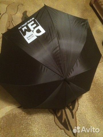 Зонт с логотипом DFM. Трость. Автомат