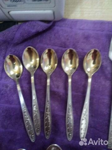 Чайные ложки мельхиор