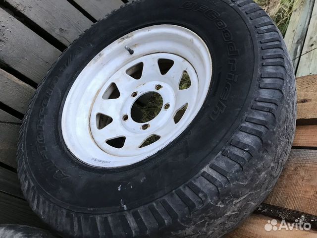 Запасное колесо УАЗ, 275/70r16 BFgoodrich