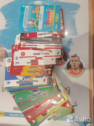 Карточки Panini euro2020