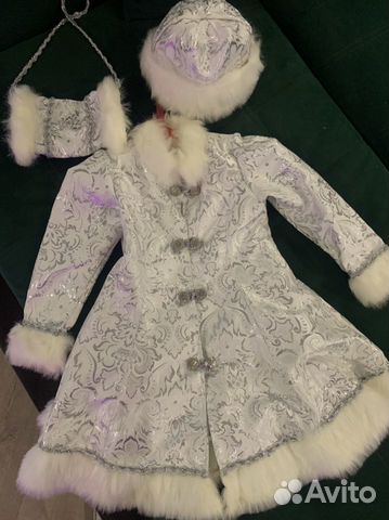 Костюм новогодний Снегурочка