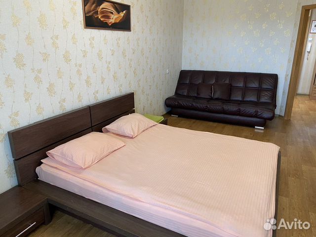 

1-к. квартира, 46 м², 2 кровати