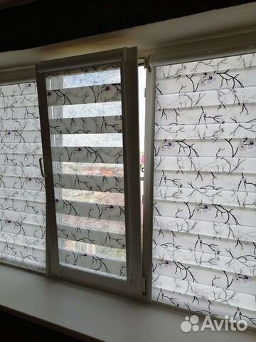 Рулонные шторы, кассетные шторы день-ночь