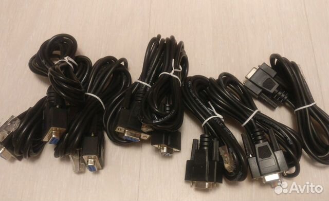 Кабель консольный COM RS-232 DB 9 - RG45 8p8c