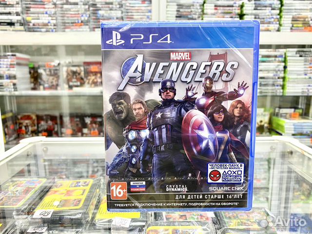 Мстители Marvel игра для Ps4 Новый