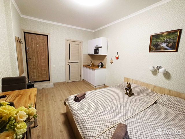 

Квартира-студия, 19 м², 2 кровати