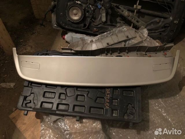 Спойлер на nissan bassara