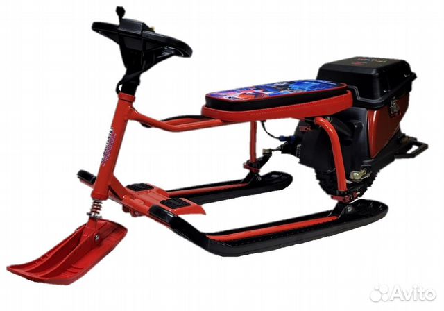 Электроснегокат со съёмным приводом Patron Удалец