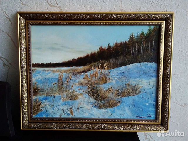 Картина, авторская, холст/масло, 40*30