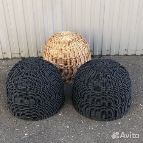 Плетеные абажуры светильники