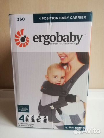 Эргорюкзак ergobaby 360