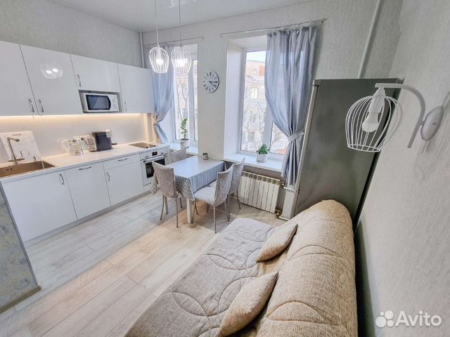 

1-к. квартира, 38,5 м², 2 кровати