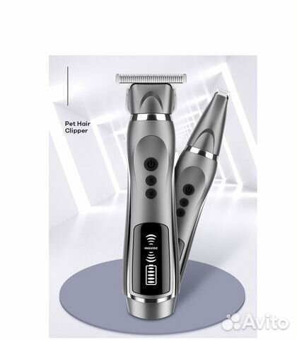 Профессиональный триммер для стрижки животных 2 в1