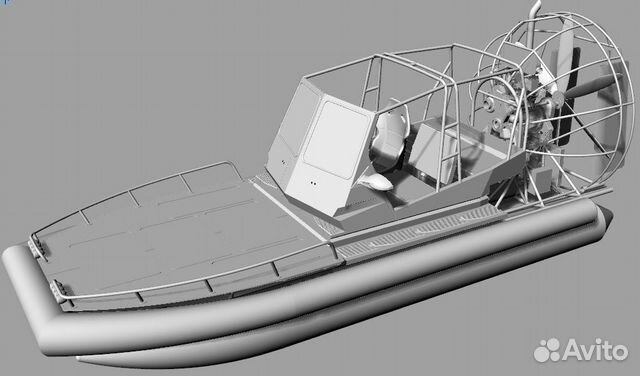 Аэролодка SibEX Читер 150 л.с Атмо Рестайлинг