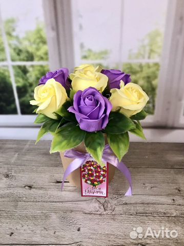 Пенные розы