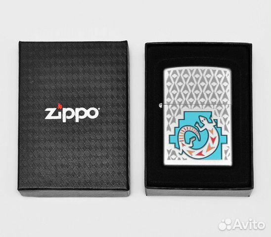 Зажигалка Zippo 24455 Painted Lizard Оригинал